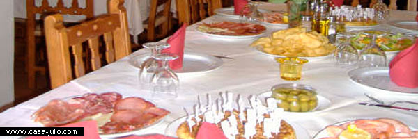 Comidas de empresa y celebraciones familiares